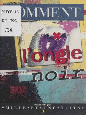 cover image of L'Ongle noir